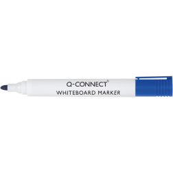 Q-CONNECT whiteboardmarker, 2-3 mm, ronde punt, blauw