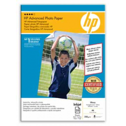 HP Advanced fotopapier ft A4, 250 g, pak van 25 vel, glanzend