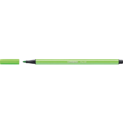 STABILO Pen 68 viltstift, lichtgroen