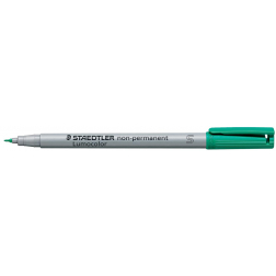 Staedtler Lumocolor 311, OHP-marker, non permanent, 0,4 mm, groen