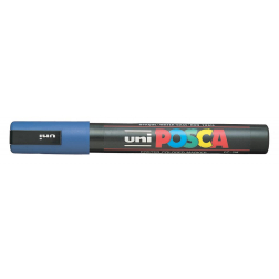 uni-ball Paint Marker op waterbasis Posca PC-5M donkerblauw