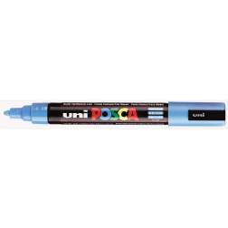 uni-ball Paint Marker op waterbasis Posca PC-5M lichtblauw