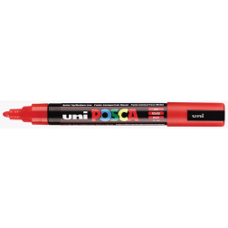 uni-ball Paint Marker op waterbasis Posca PC-5M rood