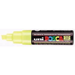 Uni POSCA paintmarker PC-8K, 8 mm, fluo geel