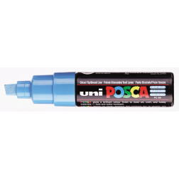 uni-ball Paint Marker op waterbasis Posca PC-8K lichtblauw