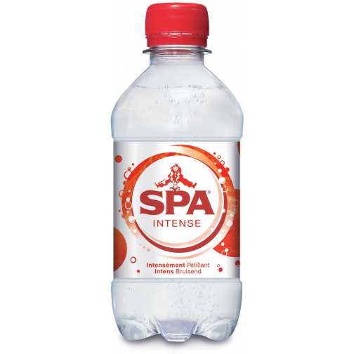 Spa Intense water, fles van 33 cl, pak van 24 stuks