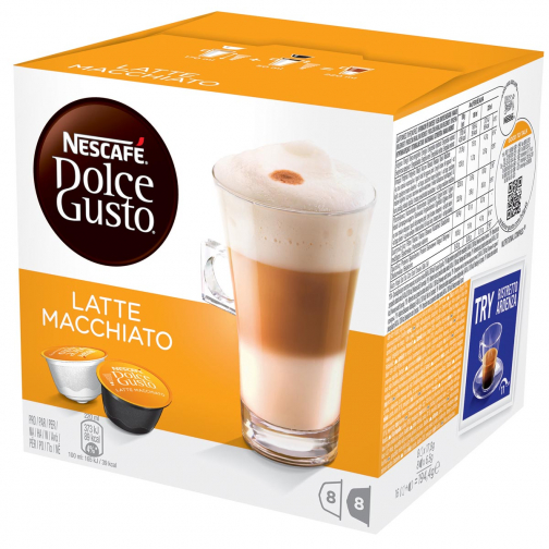Nescafé Dolce Gusto koffiecapsules, Latte Macchiato, pak van 16 stuks