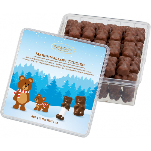 Hamlet marshmallow chocolade, doos van 400 gram