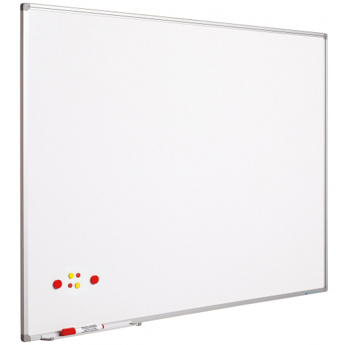 Smit Visual magnetisch whiteboard, gelakt staal, 120 x 300 cm