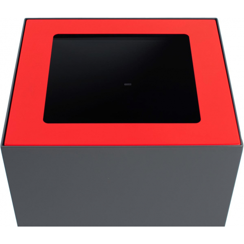 V-Part top voor modulaire afvalbak 85 l en 90 l, rood