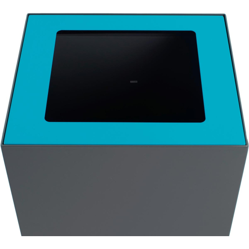 V-Part top voor modulaire afvalbak 85 l en 90 l, blauw