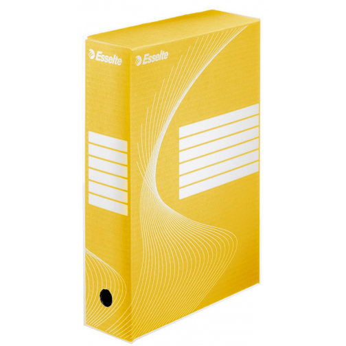 Esselte archiefdoos Boxycolor geel