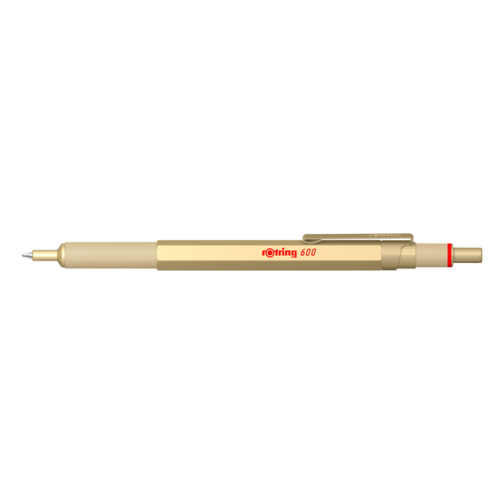 Balpen rOtring 600 goud medium