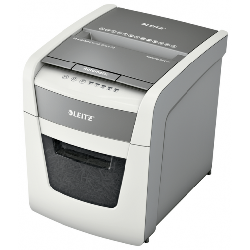 Papiervernietiger Leitz IQ Auto+ Small Office 50X P4 snippers 4x28mm