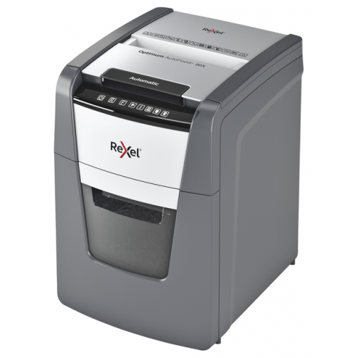 Papiervernietiger Rexel Optimum Auto+ 90X snippers 4x28mm