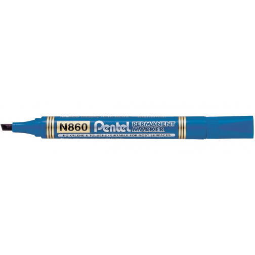 Pentel permanente marker N860-C, blauw