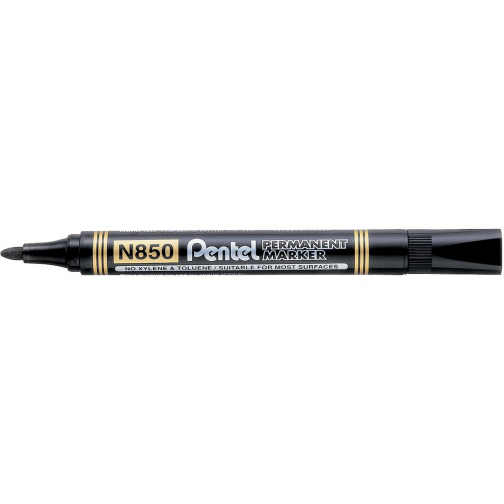 Pentel permanente marker N850-A, zwart