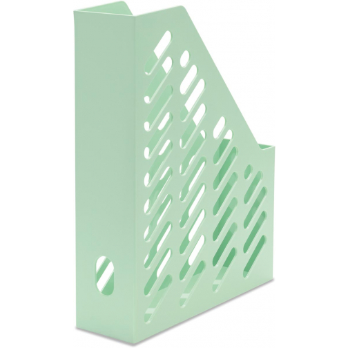 Han tijdschriftenhouder, voor ft A4/C4, pastelgroen