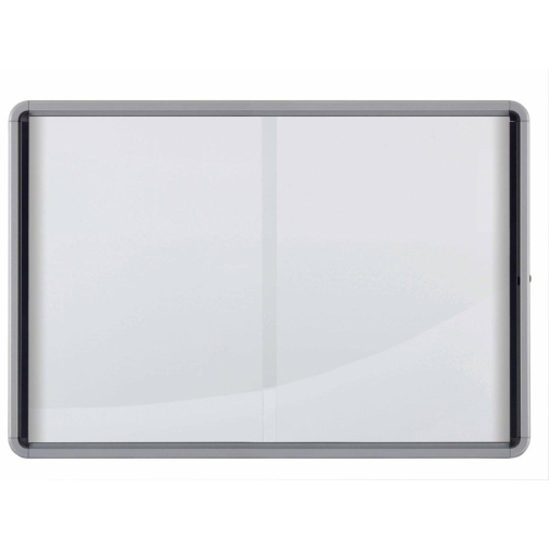 Nobo Premium Plus binnenvitrine, schuifdeuren met hoekslot, magnetisch, 12 x A4