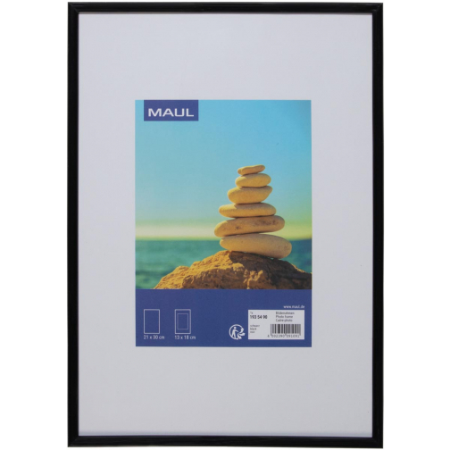 MAULart fotolijst, kunststof frame, ft 21 x 30 cm, zwart