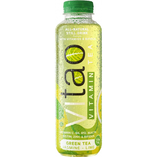 Vitao Pure Vitamin Green Tea, flesje van 50 cl, pak van 6 stuks