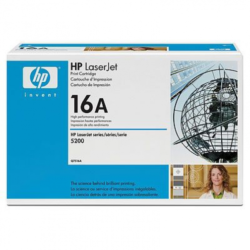 HP tonercartridge Q7516A black