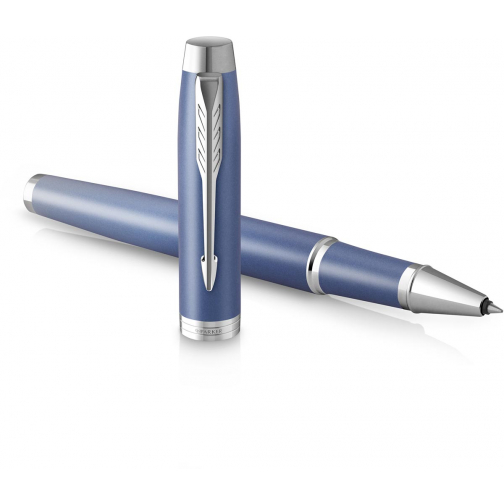 Parker IM Rituals roller, blauw CT, fijn, giftbox