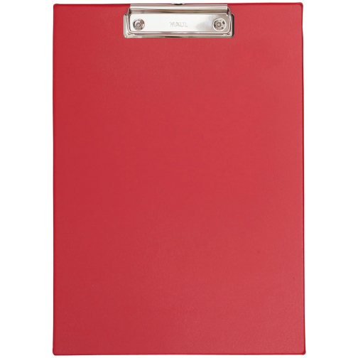 MAUL klemplaat Poly, PP folie, A4 staand, rood