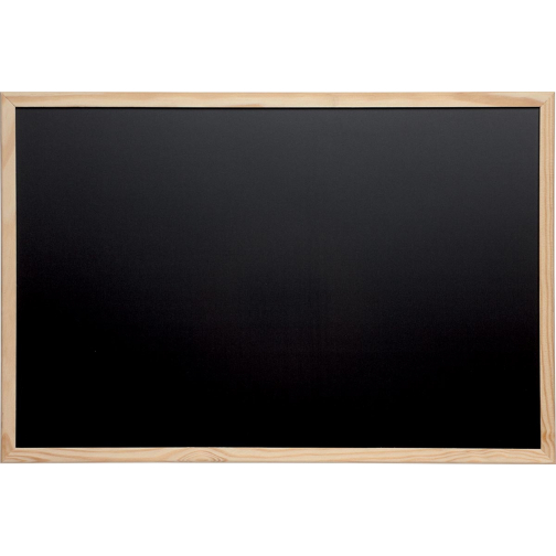 MAUL krijtbord zwart met houten frame 40 x 30cm