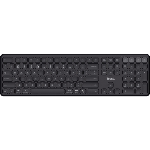Trust Vaiya draadloos toetsenbord, multi-device, azerty