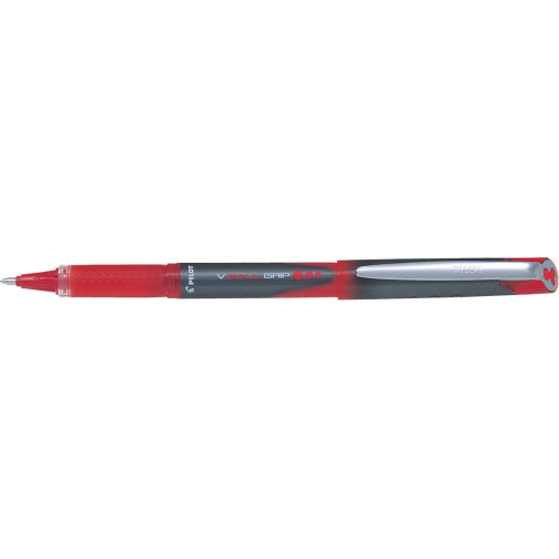 Pilot roller V-BALL Grip, brede punt 1,0 mm, rood