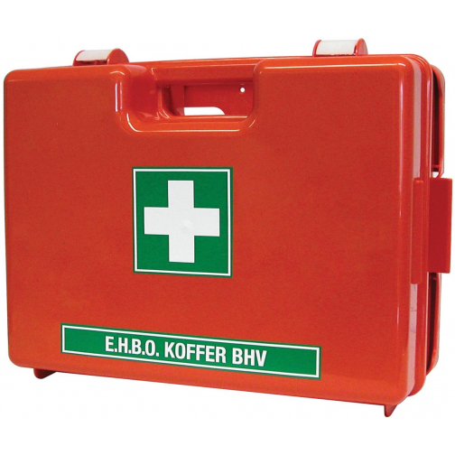 Carpoint 119-Delige EHBO Koffer met wandhouder rood