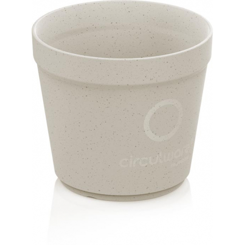 Conpax Circulware beker, 200 ml, PP, beige, pak van 36 stuks
