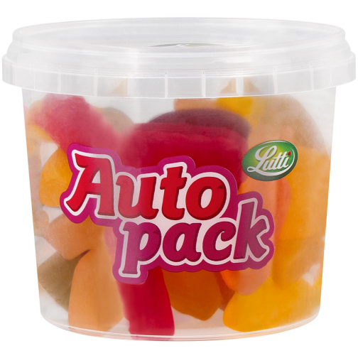 Lutti autopack snoep winegums, doos van 200 g