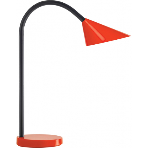 Unilux bureaulamp Sol, LED-lamp, rood