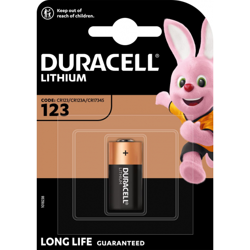Duracell Ultra Lithium 123, blister van 1 stuk