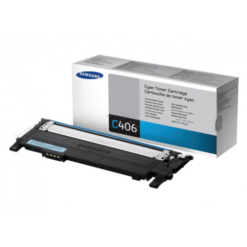 Tonercartridge Samsung CLT-C406S blauw
