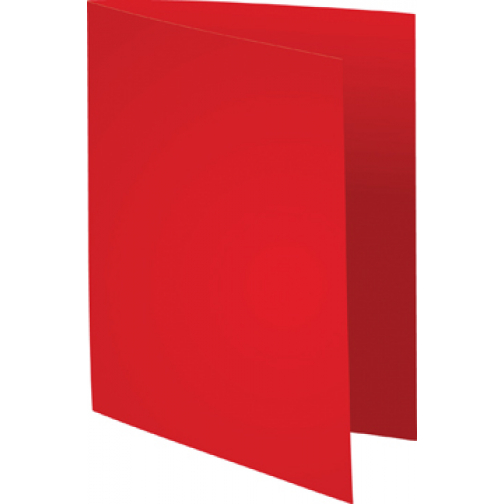 Exacompta dossiermap Forever met zichtrand, ft A4, pak van 100, rood