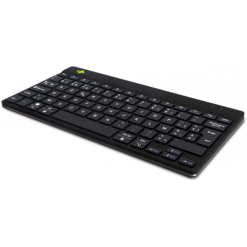 R-Go Compact Break ergonomisch Bluetooth toetsenbord, azerty, zwart