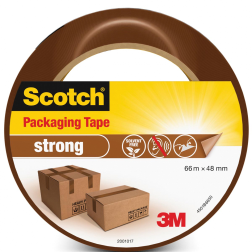 Scotch verpakkingsplakband Classic, ft 48 mm x 66 m, bruin, per rol