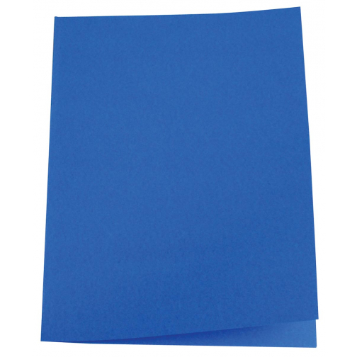 Pergamy dossiermap donkerblauw, pak van 100