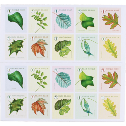 Postzegel Bomen blister 50