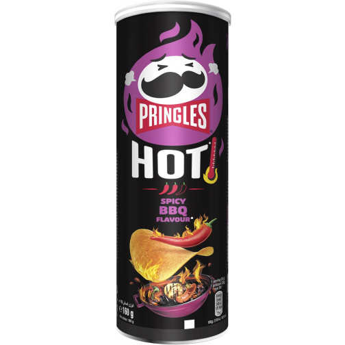 Pringles chips, 160 g, hot BBQ ribs
