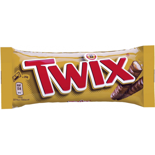 Twix chocoladereep, 50 g
