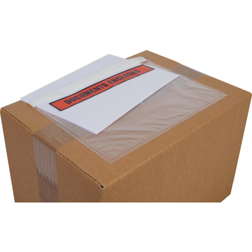 Cleverpack documenthouder Documents Enclosed, ft 230 x 157 mm, pak van 100 stuks