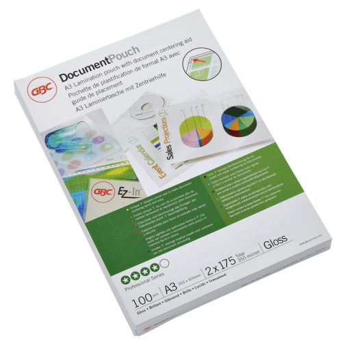 Lamineerhoes GBC A3 2x175micron 100stuks