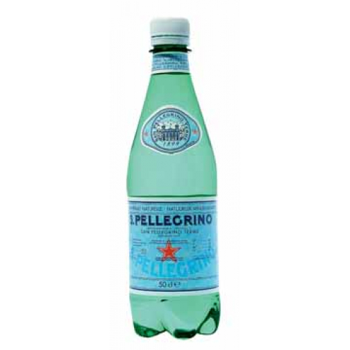 San Pellegrino water, fles van 50 cl, pak van 24 stuks