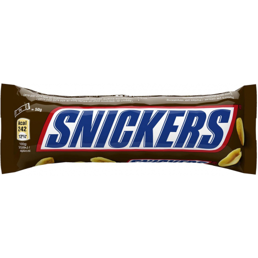 Snickers chocoladereep, 50 g