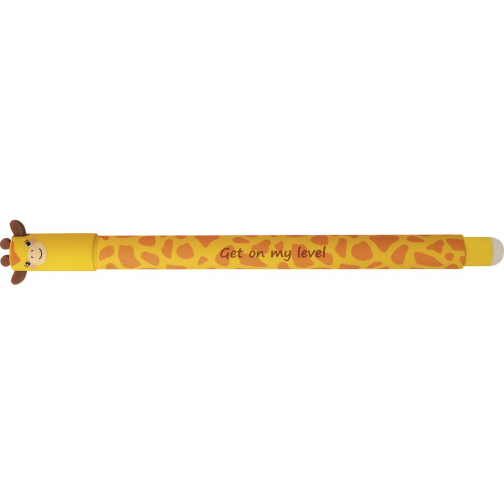 Eberhard Faber Animal Erase-It gelroller, giraf