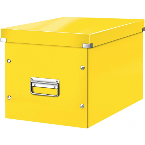Leitz Click & Store kubus grote opbergdoos, geel